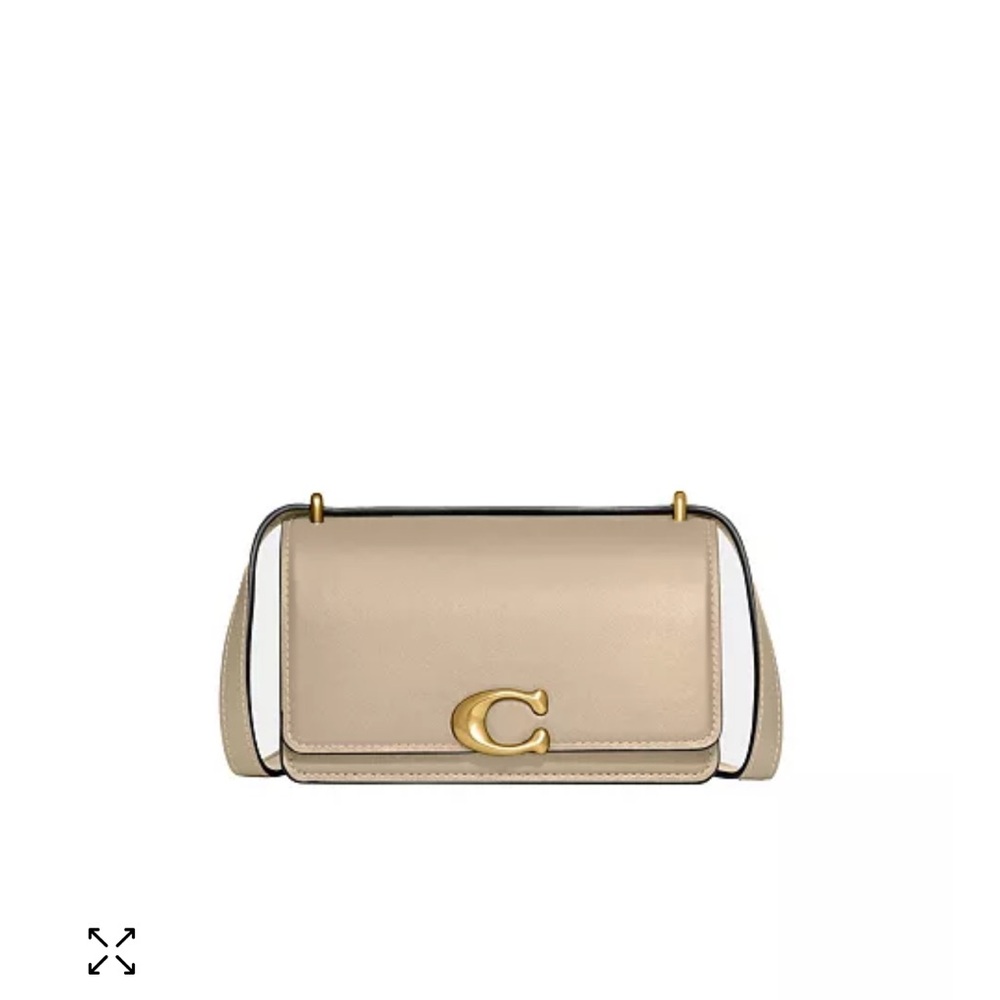 Coach Tan Leather Shoulder Bag